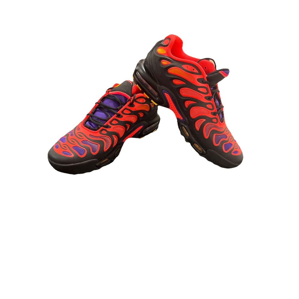 47N24/TN Men's Nike Air Drift Black/Bright Crimson FD4290-003‎ Size 11.5